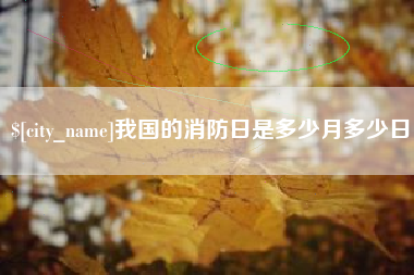 黔西我国的消防日是多少月多少日