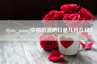 黔西中国的消防日是几月几日？