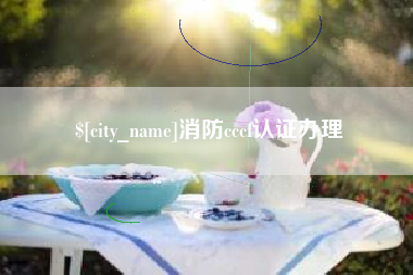 黔西消防cccf认证办理