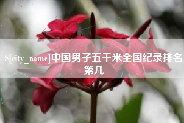 黔西中国男子五千米全国纪录排名第几