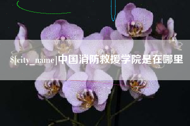黔西中国消防救援学院是在哪里