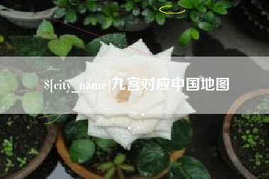 黔西九宫对应中国地图
