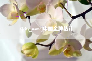 黔西中国金牌估计