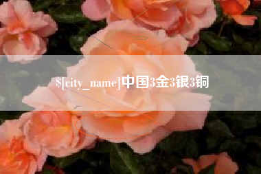 黔西中国3金3银3铜
