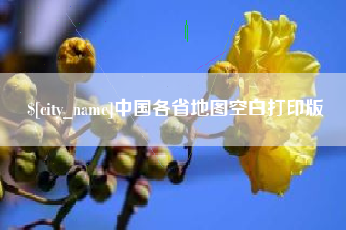 黔西中国各省地图空白打印版