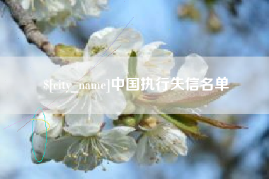 黔西中国执行失信名单