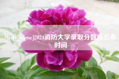 黔西2024消防大学录取分数线公布时间