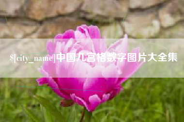 黔西中国九宫格数字图片大全集