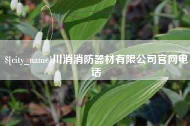 黔西川消消防器材有限公司官网电话