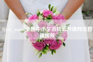 黔西全国中小学消防公开课网络直播视频