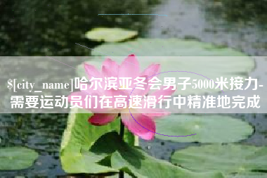 黔西哈尔滨亚冬会男子5000米接力-需要运动员们在高速滑行中精准地完成