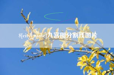 黔西九宫图分割线图片