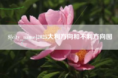 黔西2025大利方向和不利方向图