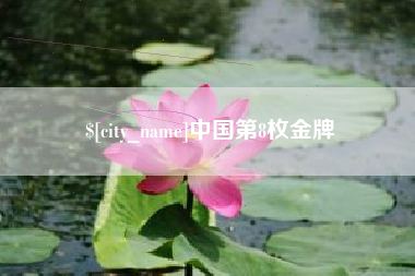 黔西中国第8枚金牌