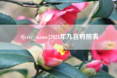 黔西2021年九宫对照表