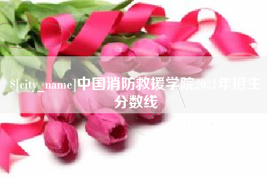 黔西中国消防救援学院2021年招生分数线